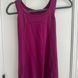 lululemon athletica Magenta Tank Top
